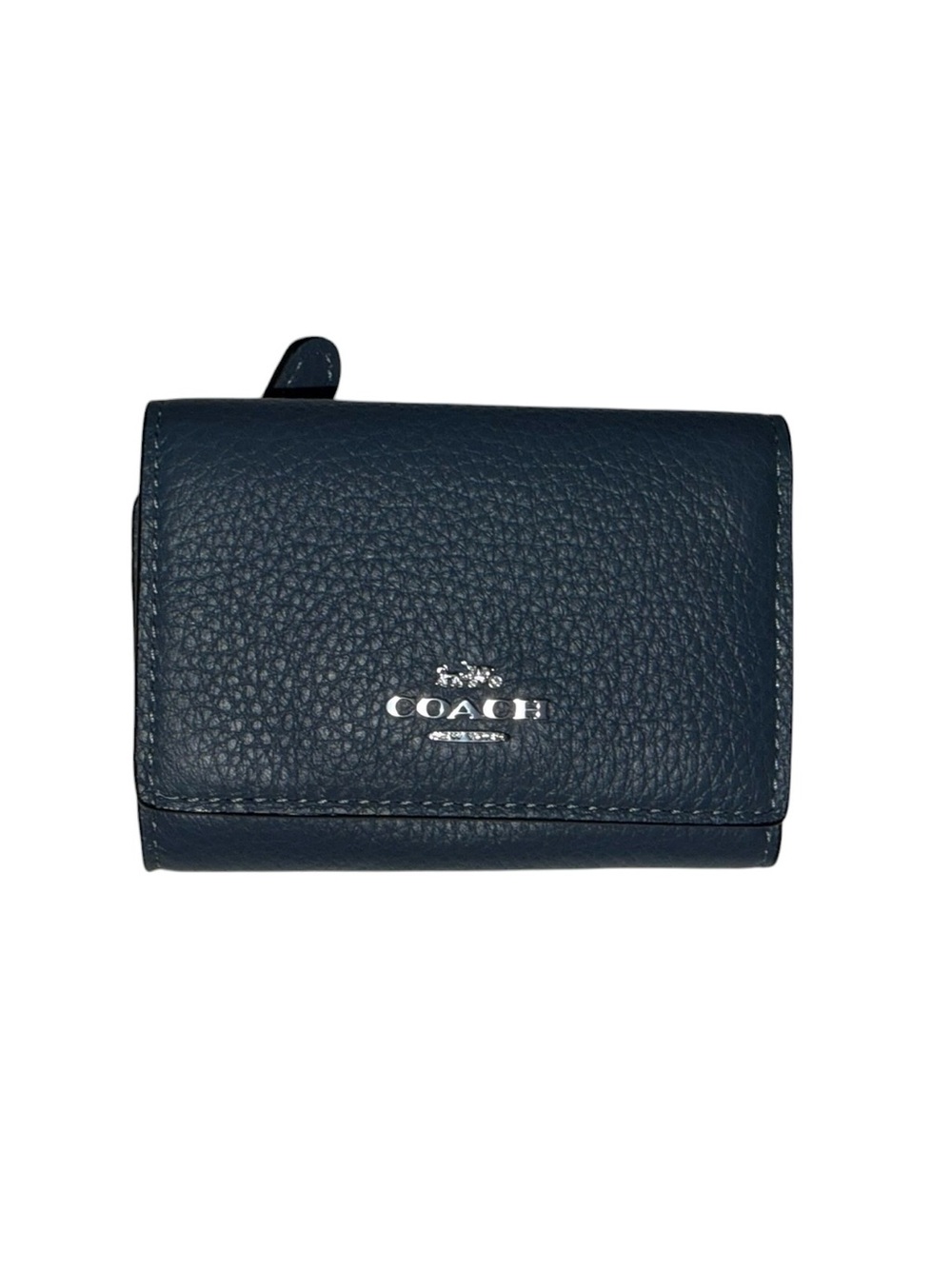 Coach Denim Micro Wallet